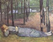 Emile Bernard Madeleine in the Bois d'Amour (mk06) oil